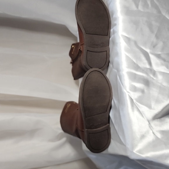 NIB- Carter's Toddler Tall Brown Cat Boots Size 7 - Picture 5 of 6